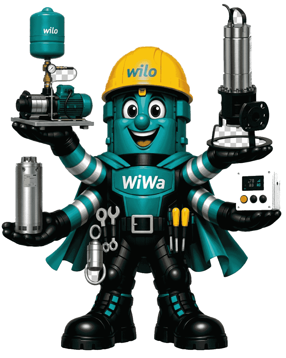 Open Wilo pump recommendation assistant